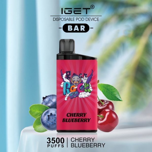 iget bar cherry blueberry