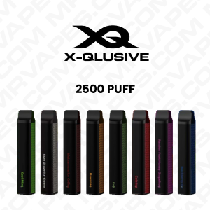 x-qlusive disposable vape 2500 puff