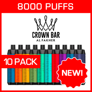 crown bar alfakher vape offer