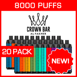 crown bar alfakher vape offer