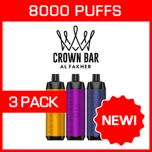 crown bar alfakher vape offer