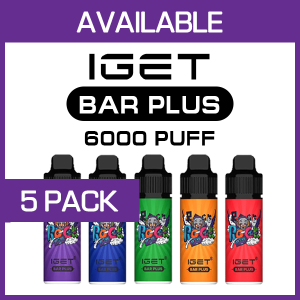 iget bar pls kit 6000 5 pack