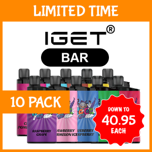 IGET Bar 3500 10 pack