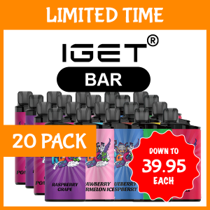 IGET Bar 3500 20 pack