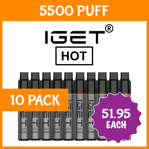 IGET HOT 5500 10 pack