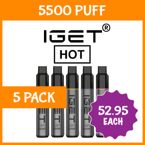 IGET HOT 5500 5 pack