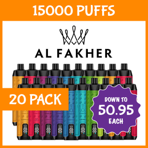 ALFAKHER CROWN BAR 15000 PRO 20 PACK