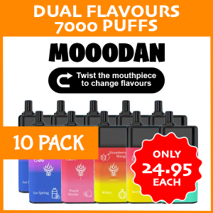 Mooodan packs 10 VAPE