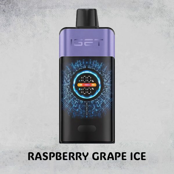 RASPBERRY GRAPE ICE – IGET ONE – 10000 PUFFS