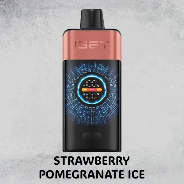 STRAWBERRY POMEGRANATE ICE – IGET ONE – 10000 PUFFS