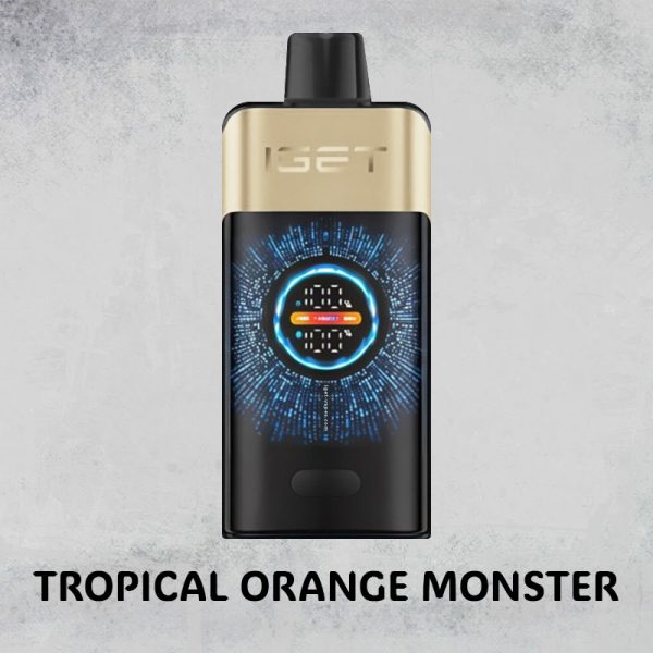 TROPICAL ORANGE MONSTER – IGET ONE – 10000 PUFFS
