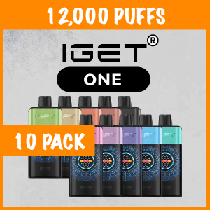 iget one 12000 vape pack of 10