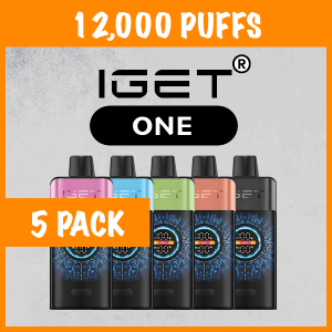 iget one 12000 vape pack of 5