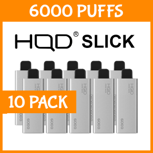 HQD Slick vape 10 pack