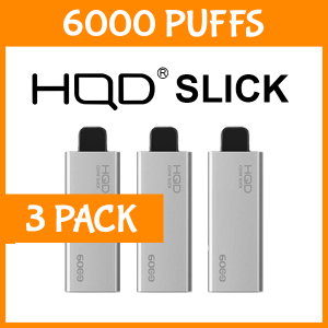 HQD Slick vape 3 pack