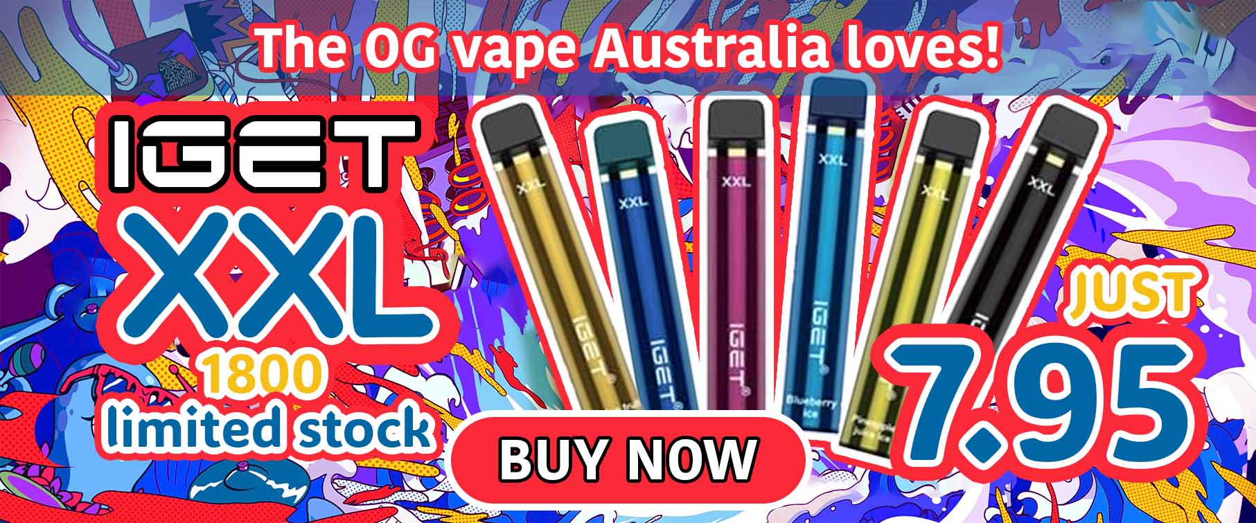 IGET XXL VAPE deals