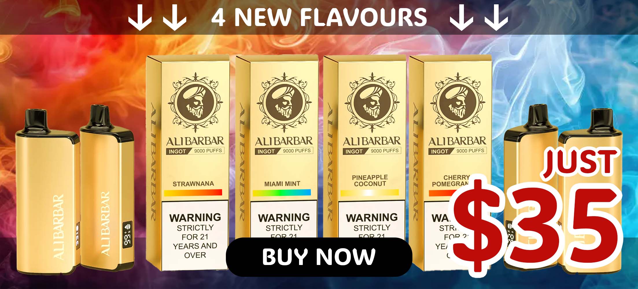 alibarbar vape new flavours