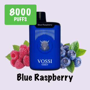 Vape Vossi 8000 Blue Raspberry