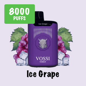 Vape Vossi 8000 Ice Grape