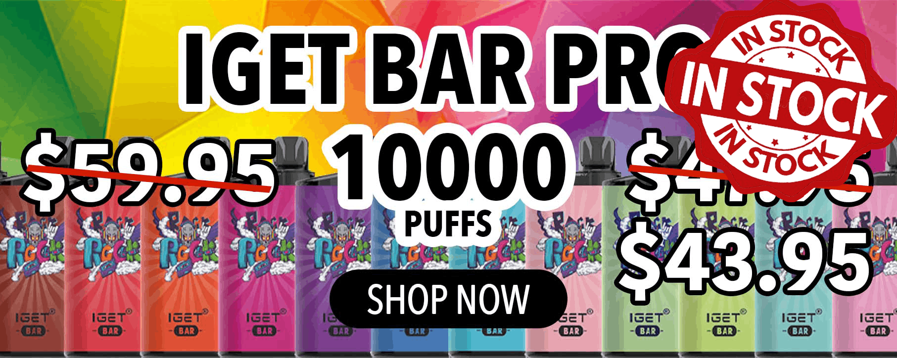iget bar pro 10k sale special