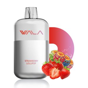 STRAWBERRY LOLLIPOP – WALA POP – 10000 PUFFS