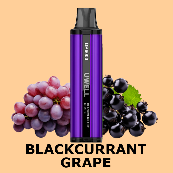 uwell vape DP6000 Blackcurrant Grape