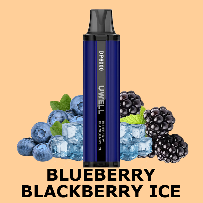 uwell vape DP6000 Blueberry Blackberry Ice